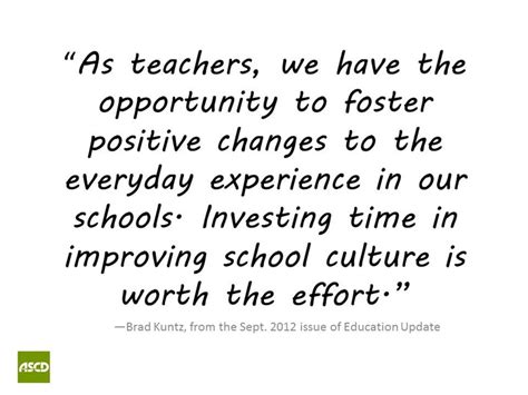 Positive School Culture Quotes. QuotesGram