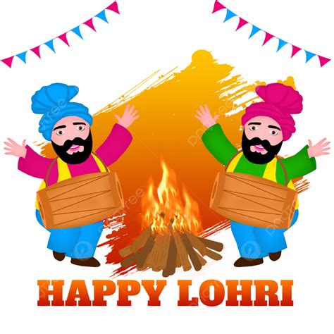 Happy Lohri Festival With Punjabi Style Dance, Happy Lohri, Lohri ...