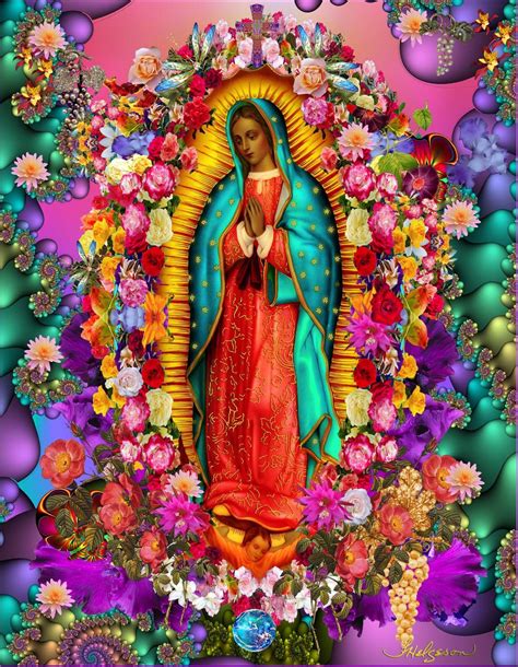 Mexican culture art, Mexican folk art, Virgin mary art