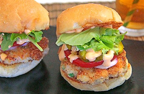 Burger Week: Salmon and Shrimp Sliders | be mindful. be human.