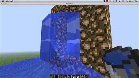 How to make an aether portal in minecraft 1.2.5 - YouTube