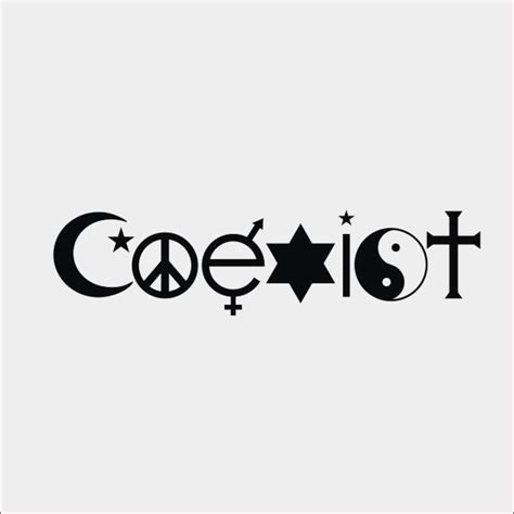 Coexist SVG Cricut SVG Peace and Love Art Clipart Coexist - Etsy