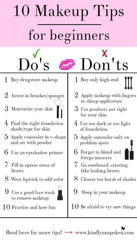 Makeup Tips For Beginners - Makeup Vidalondon