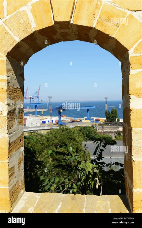 The port of Odessa in Ukraine Stock Photo - Alamy