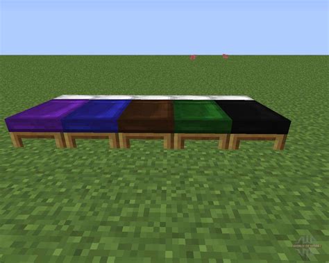 Dyeable Beds for Minecraft