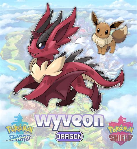 Fanmade Eevee Evolution into Dragon type (Wyveon) .. Maybe? : r ...