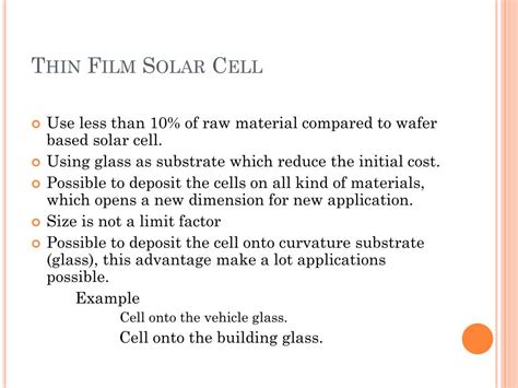 PPT - Thin film solar cells PowerPoint Presentation, free download - ID ...