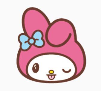 My Melody Emoji | Hello kitty printables, Hello kitty characters ...