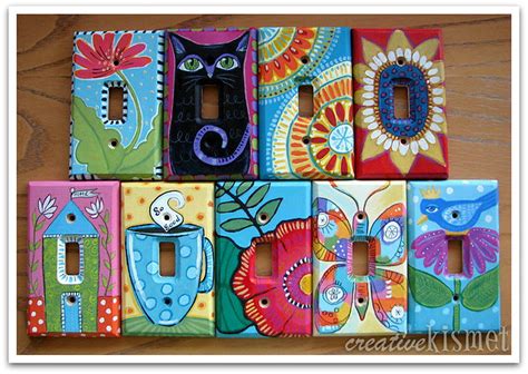 Betty & more light switch plates | Regina Lord of Creative Kismet