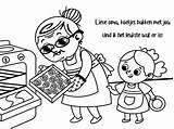 Verjaardag Oma kleurplaten Voor Kinderen  KleurplatenGB sketch template