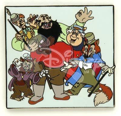 Pinocchio villains pin from our Pins collection | Disney collectibles ...