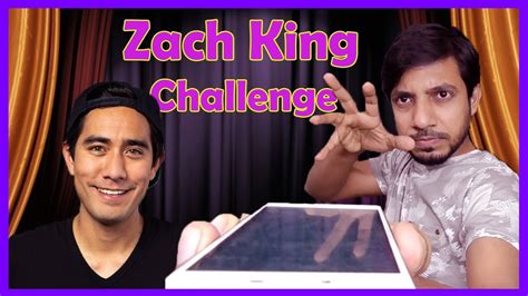 Zach King's Magic Tricks Challenge | Zach King Fan Video #Shorts - YouTube