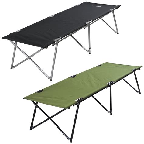 Andes Folding Portable Lightweight Single Camping Camp Bed | eBay