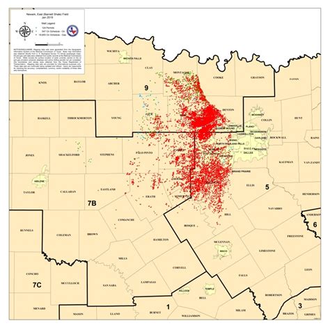 Texas Railroad Commission Drilling Permits Map - Printable Maps