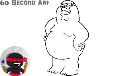 How To Draw Peter Griffin | Family Guy - YouTube