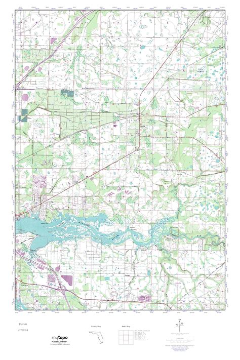 MyTopo Parrish, Florida USGS Quad Topo Map