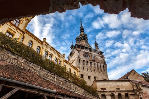 Sighisoara Medieval City, Romania Stock Photo | Royalty-Free | FreeImages