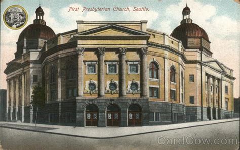 First Presbyterian Church Seattle, WA Postcard