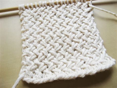 ...Sewing For Life...: DIAGONAL BASKETWEAVE KNITTING PATTERN