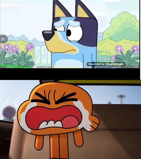 Bluey Crying Make Darwin Cry by wreny2001 on DeviantArt