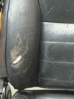 Repairing Leather Seat