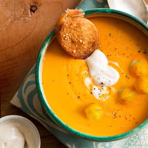 Polish Pumpkin Soup with Potato Dumplings Recipe