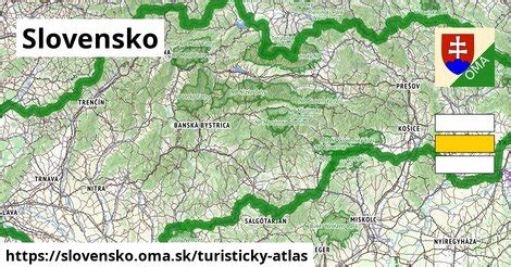 Turistická mapa - Slovensko - oma.sk