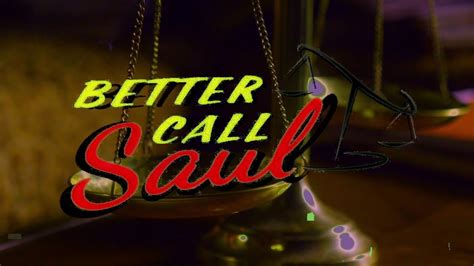 Better Call Saul logo and opening titles - Fonts In Use