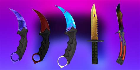 Unveiling the Diverse World of CS:GO Knife Skins - SteamAnalyst.com