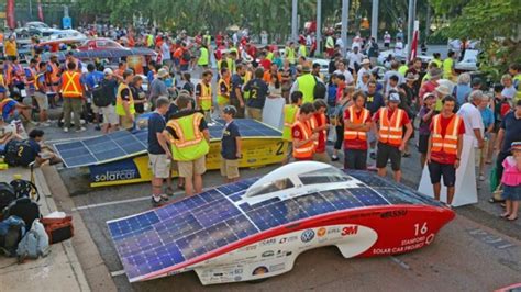 World Solar Challenge: Solar-powered cars begin race across Australian ...