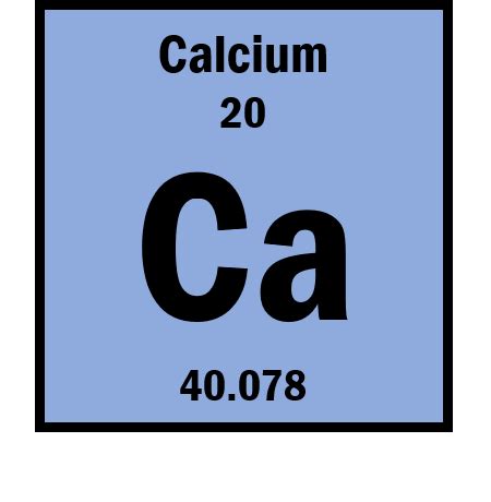 Calcium - Energy Education