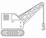 Crane Coloring Pages sketch template