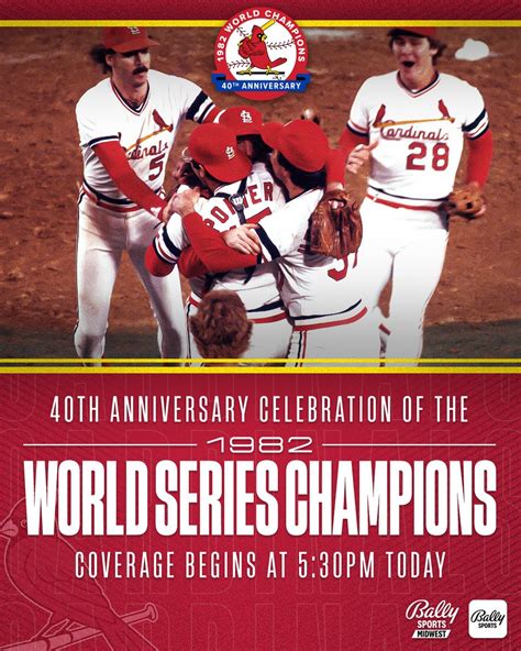 Bally Sports Midwest on Twitter: "Complete coverage of the '82 ...