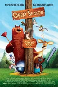 Open Season (2006) Starring: Martin Lawrence, Ashton Kutcher, Jon Favreau - Three Movie Buffs Review