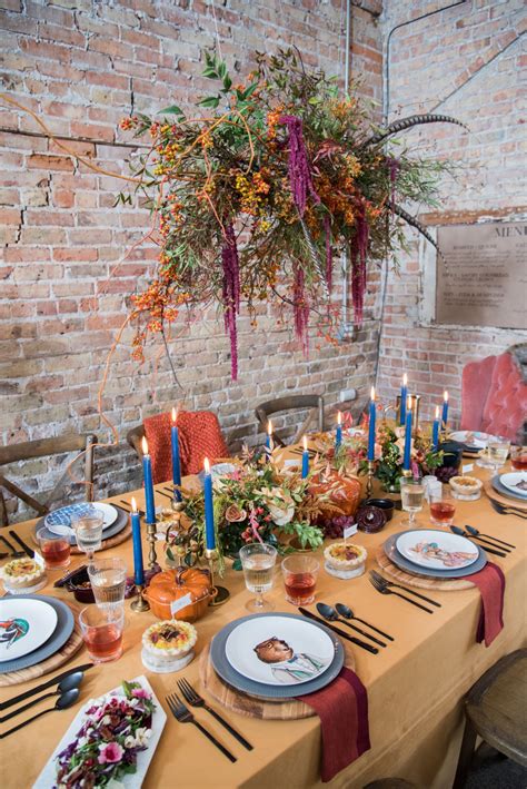 Gorgeous Friendsgiving Table Decor Ideas | Arreglos de mesa de comedor ...