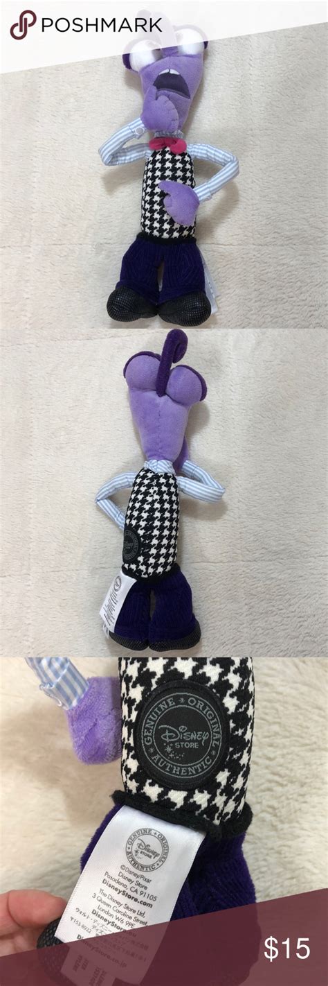 Disney Inside Out Fear plush | Disney inside out, Fear inside out, Disney