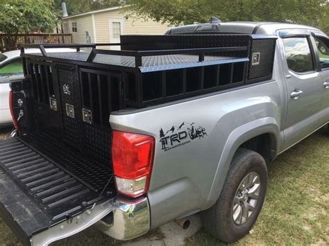 Custom built dog box by Backyard Customs, LLC Lugoff, SC #aluminumdogbox #hunting #custombuilt # ...