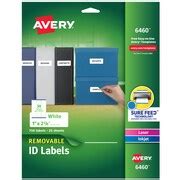 Shop Staples for Avery® 6460 Removable Inkjet/Laser Labels, 1" x 2-5/8", 750/Pack