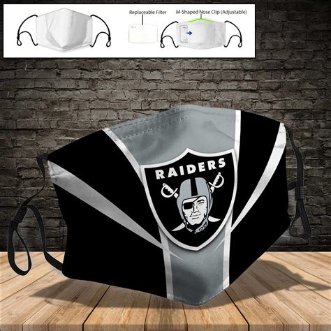 Stocktee NFL Oakland Raiders Face Masks DM407