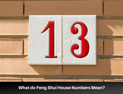 Feng Shui House Numbers and What They Mean