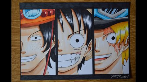 Chơi với Vẽ Luffy và Ace và chia sẻ kỉ niệm One Piece