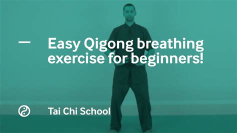 Easy Qigong Breathing Exercise for Beginners! - YouTube