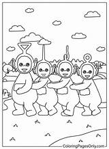 Teletubbies  WildBrain Coloring Page Free Printable sketch template