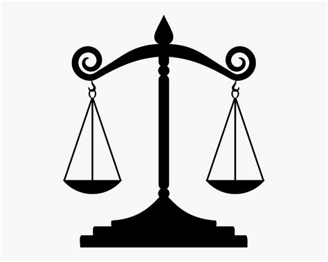 Law Balance Scale - Rule Of Law Drawing , Free Transparent Clipart - ClipartKey