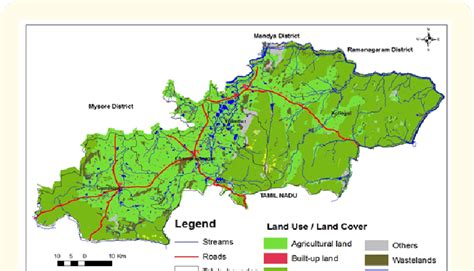 Land Use/Cover Area of Chamarajanagar district. | Download Scientific Diagram