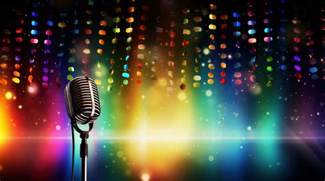 Music karaoke party vivid background 28215684 Stock Photo at Vecteezy