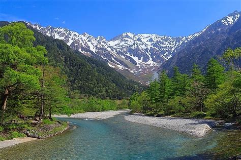 Longest Rivers In Japan - WorldAtlas.com