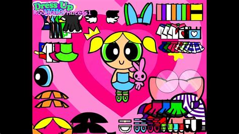 Cartoon Network's Powerpuff Girls Dress Up Game - YouTube