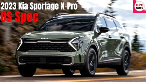 2023 Kia Sportage X-Pro US Spec - YouTube