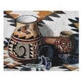 Kokopelli Pot Southwest Woven Placemat Set of 8 | Woven placemats, Tapestry, Southwest decor
